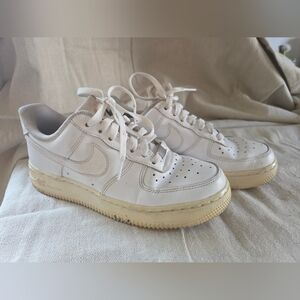 Nike White Athletic Shoes